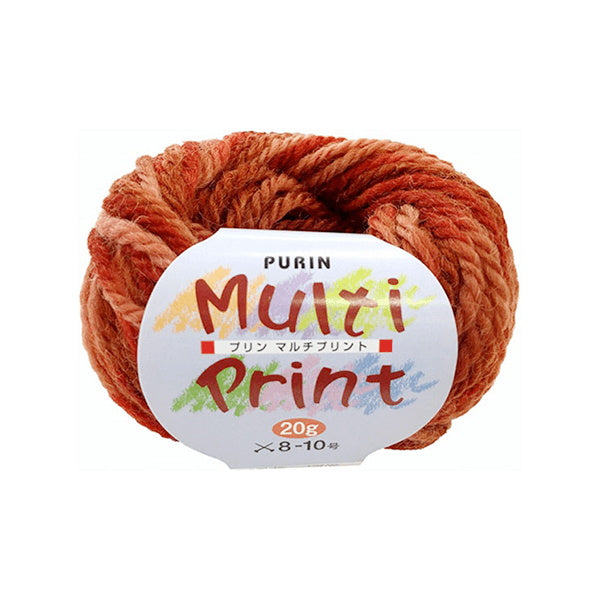 マルチプリント 並太 20g 24レッド 061464