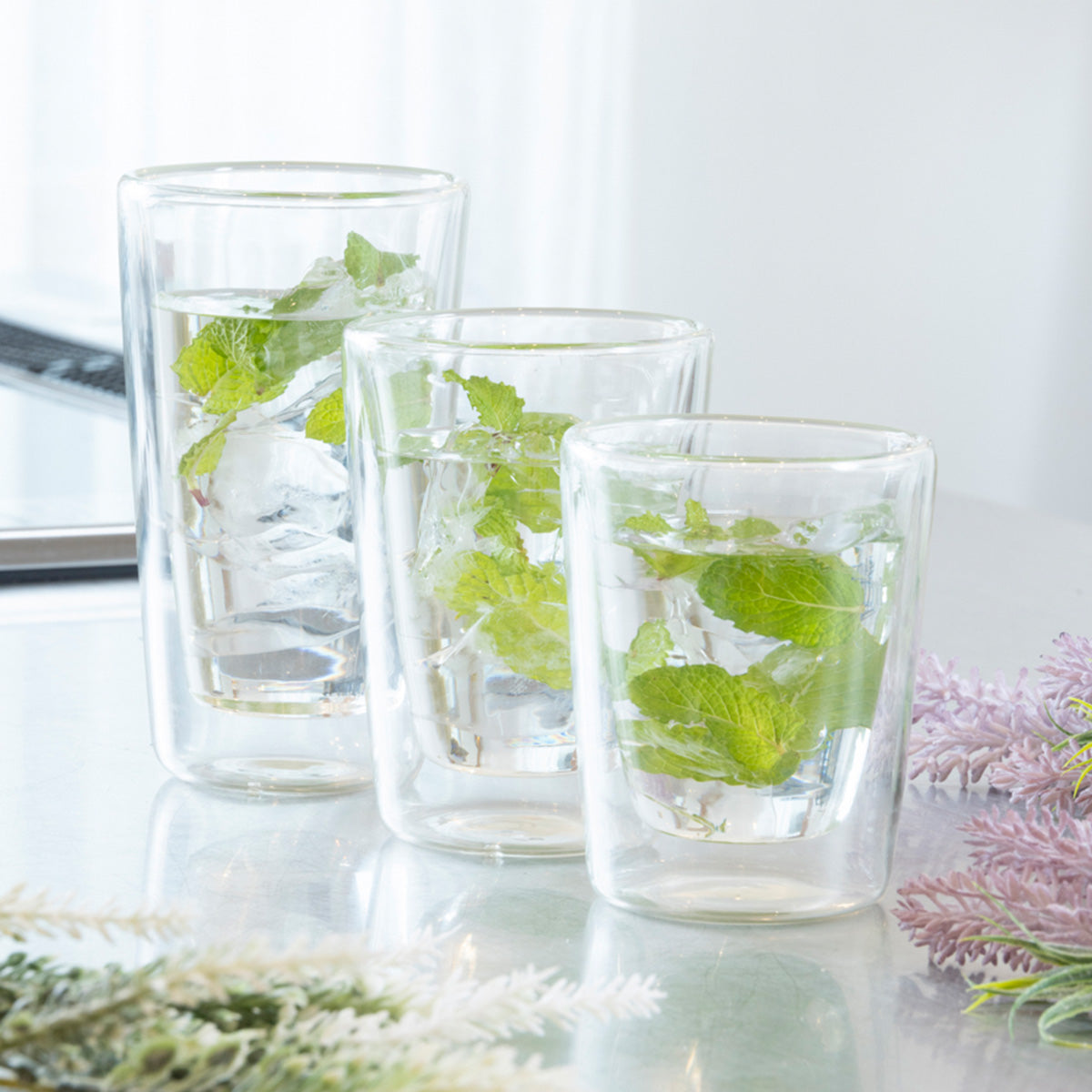 【OUTLET】グラス コップ Tokinone PB.ダブルウォールタンブラー 280ml 062006