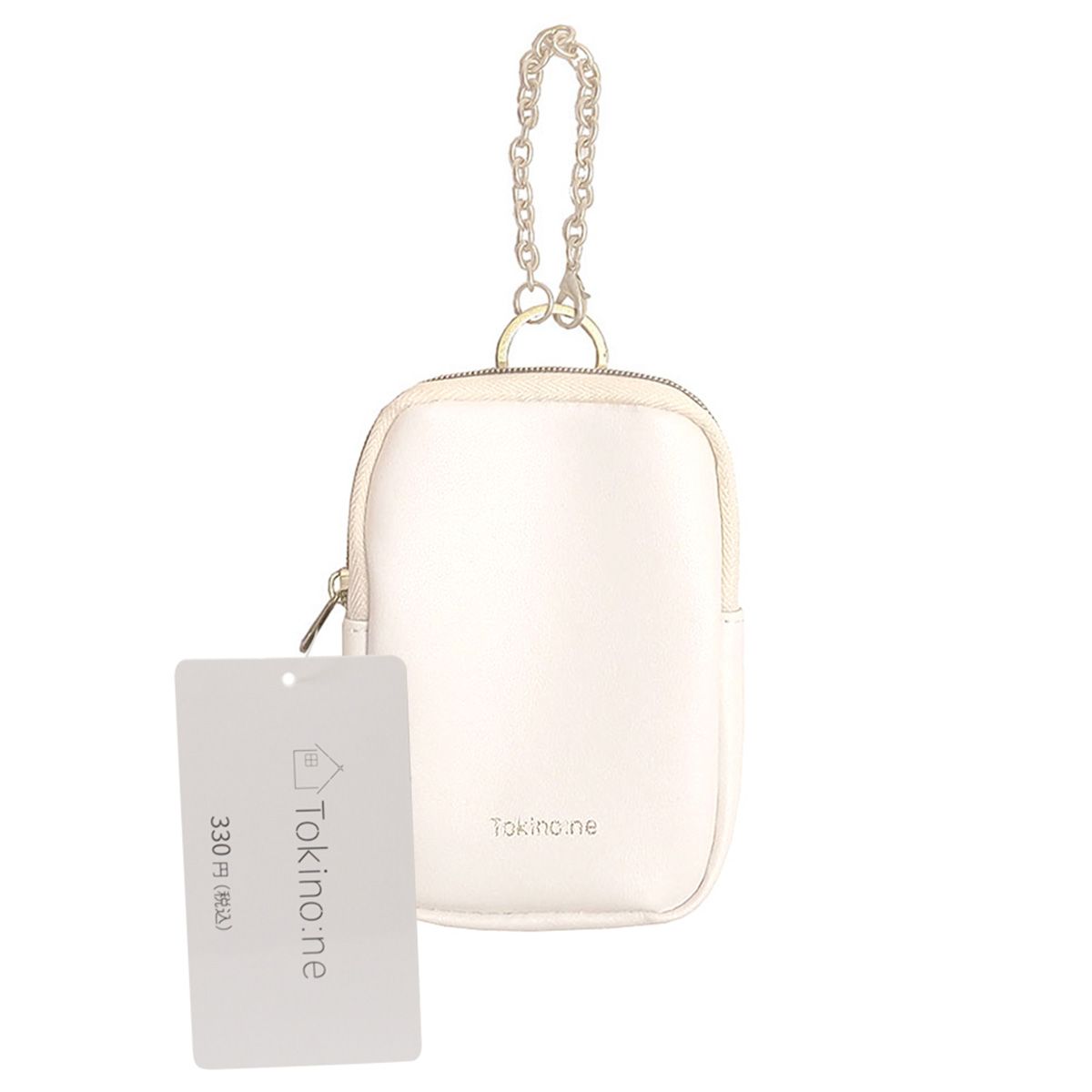 【OUTLET】リップケース 口紅ポーチ Tokinone PB. リップポーチ花柄 アイボリー 062574