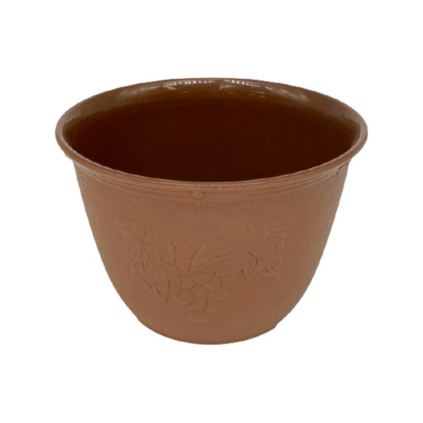 植木鉢 プランター フラワーポット ビオラデコ 6号 チョコブラウン 062932