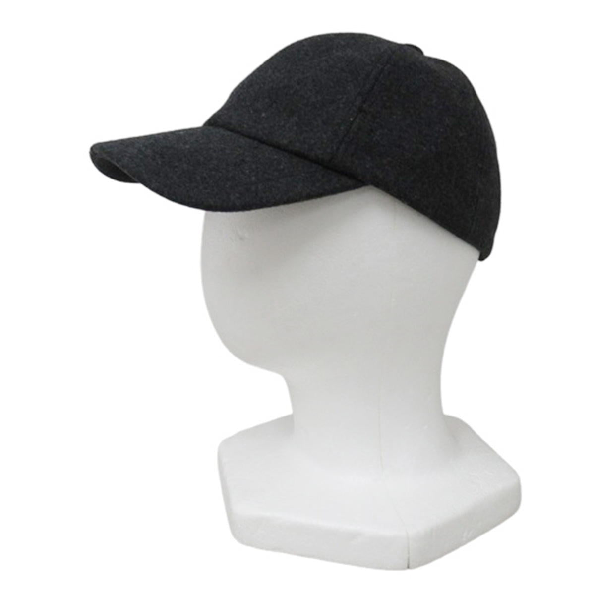 【OUTLET】Tokinone PB.ウール風キャップ 無地 GY 063208