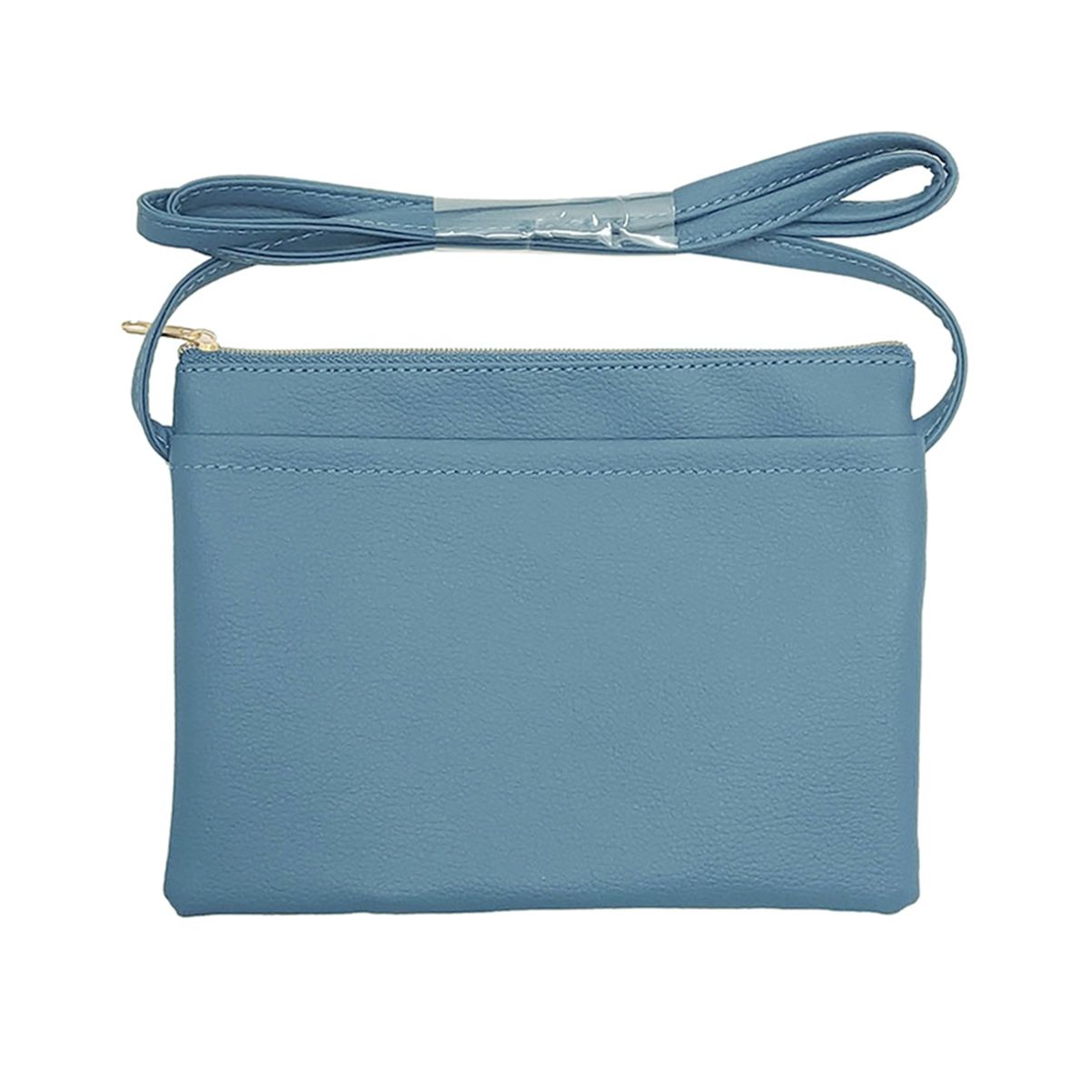 お財布ポーチ お財布ポシェット Tokinone PB.合皮 おさいふショルダー横 ブルー 063254