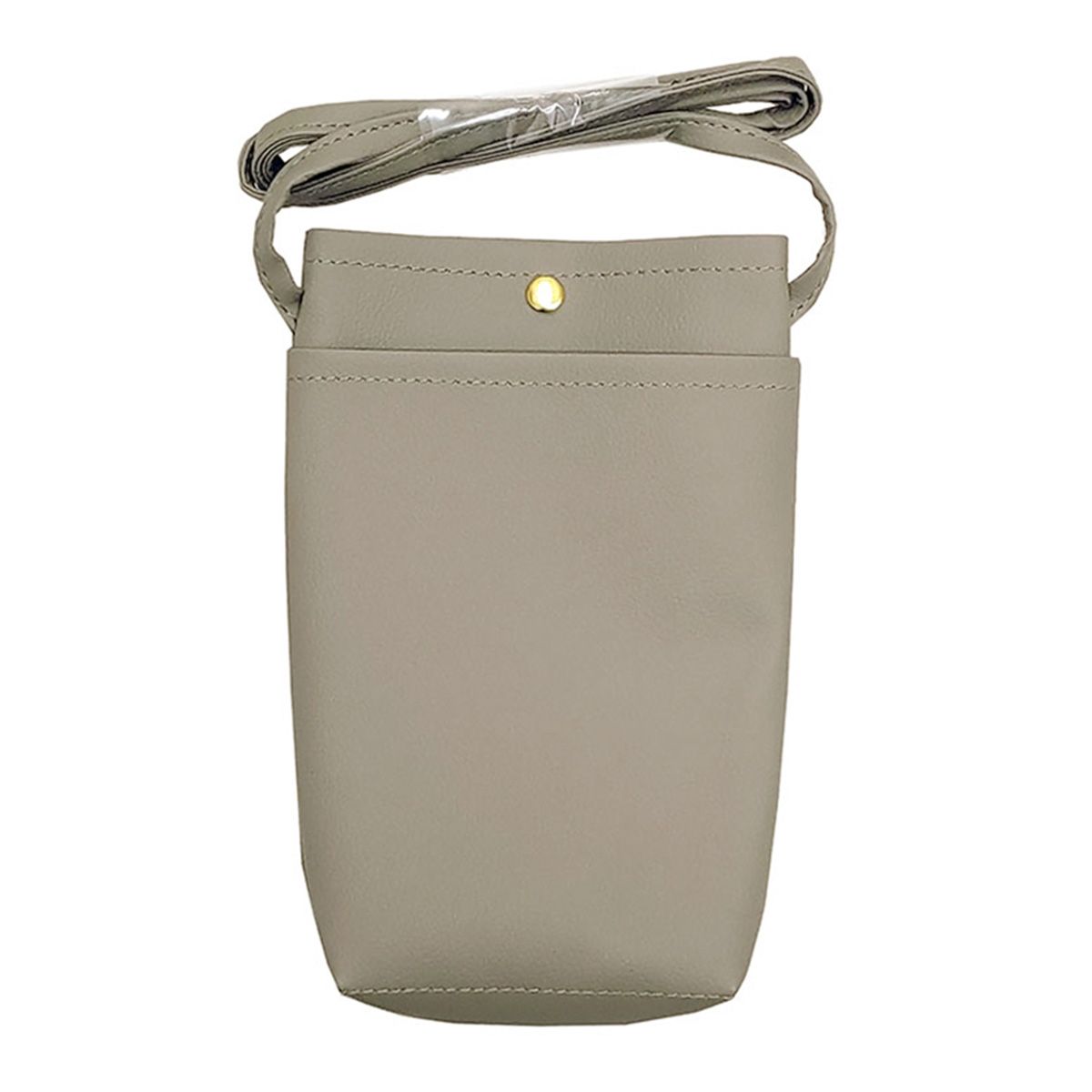 スマホショルダー ミニポシェット Tokinone PB.合皮 マチ付きショルダー グレー 063256