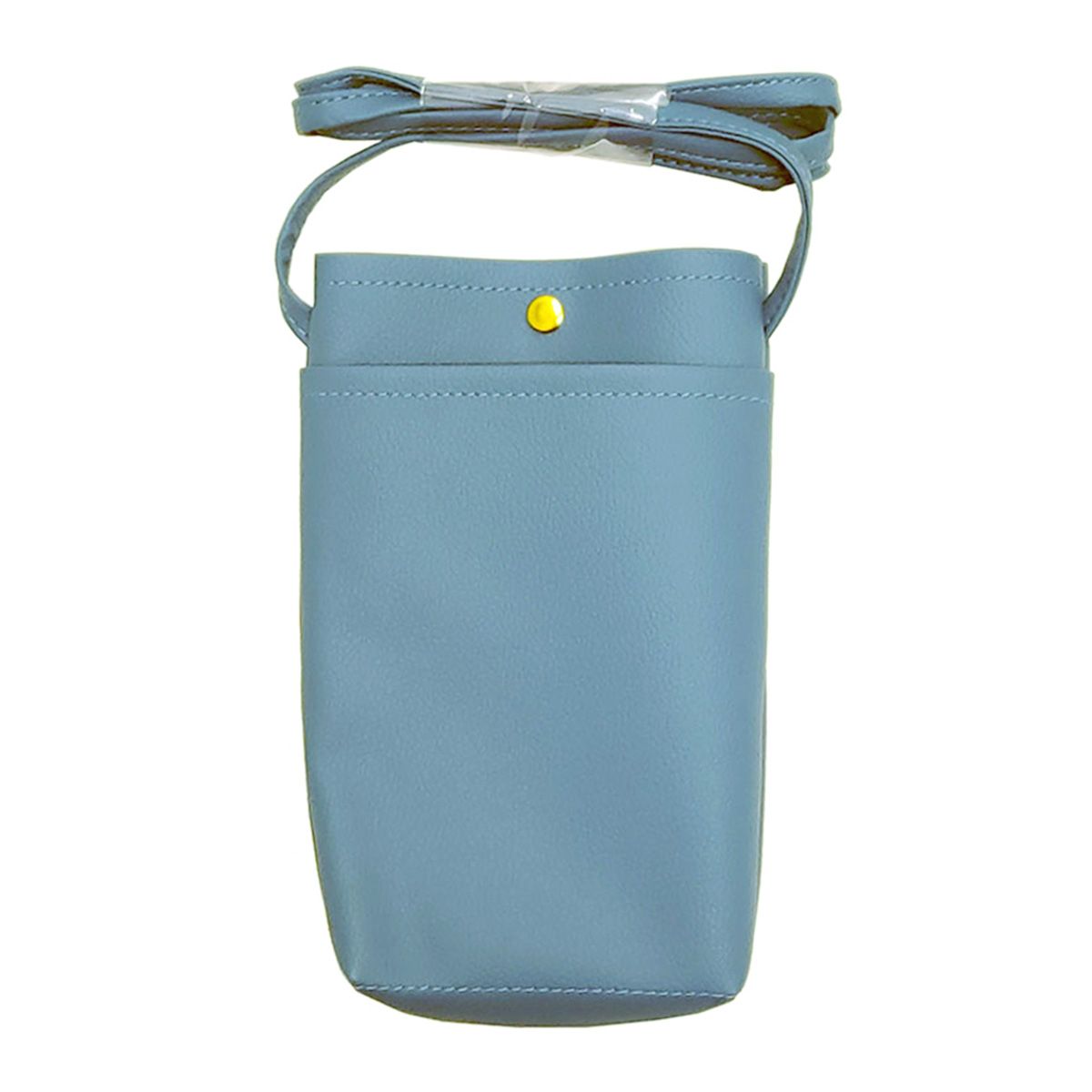スマホショルダー ミニポシェット Tokinone PB.合皮 マチ付きショルダー ブルー 063257