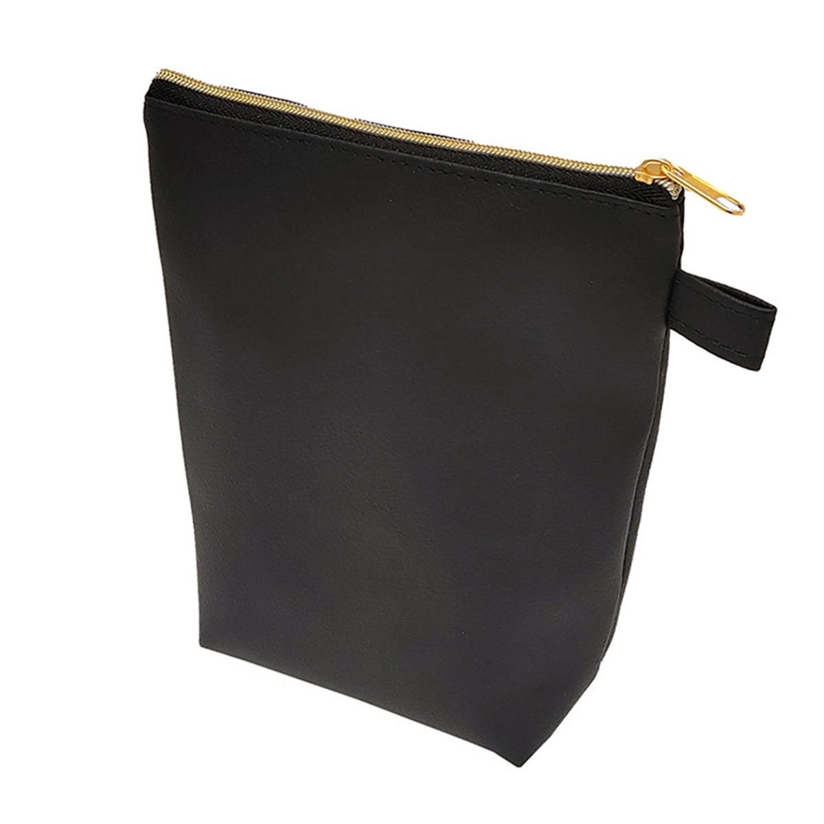 化粧ポーチ メイクポーチ Tokinone PB.合皮 舟形ポーチ ブラック 063258