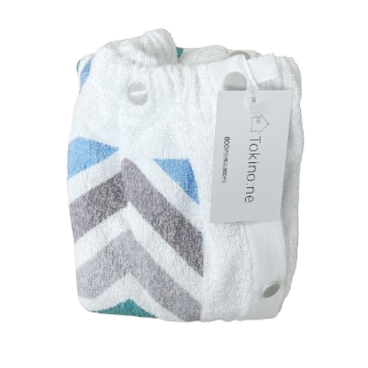 プールタオル スイムタオル 巻きタオル スイミング Tokinone PB.ラップタオル ヘリンボーン柄 ベージュ 063434