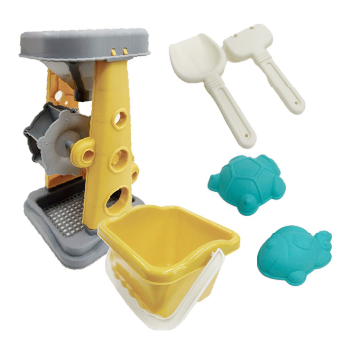【在庫限り】砂遊びセット Tokinone PB.砂遊び 水車セット 063442