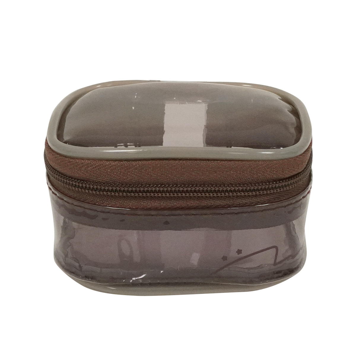 【在庫限り】PB.藤本美貴コラボ クリアコンパクトポーチ 063541