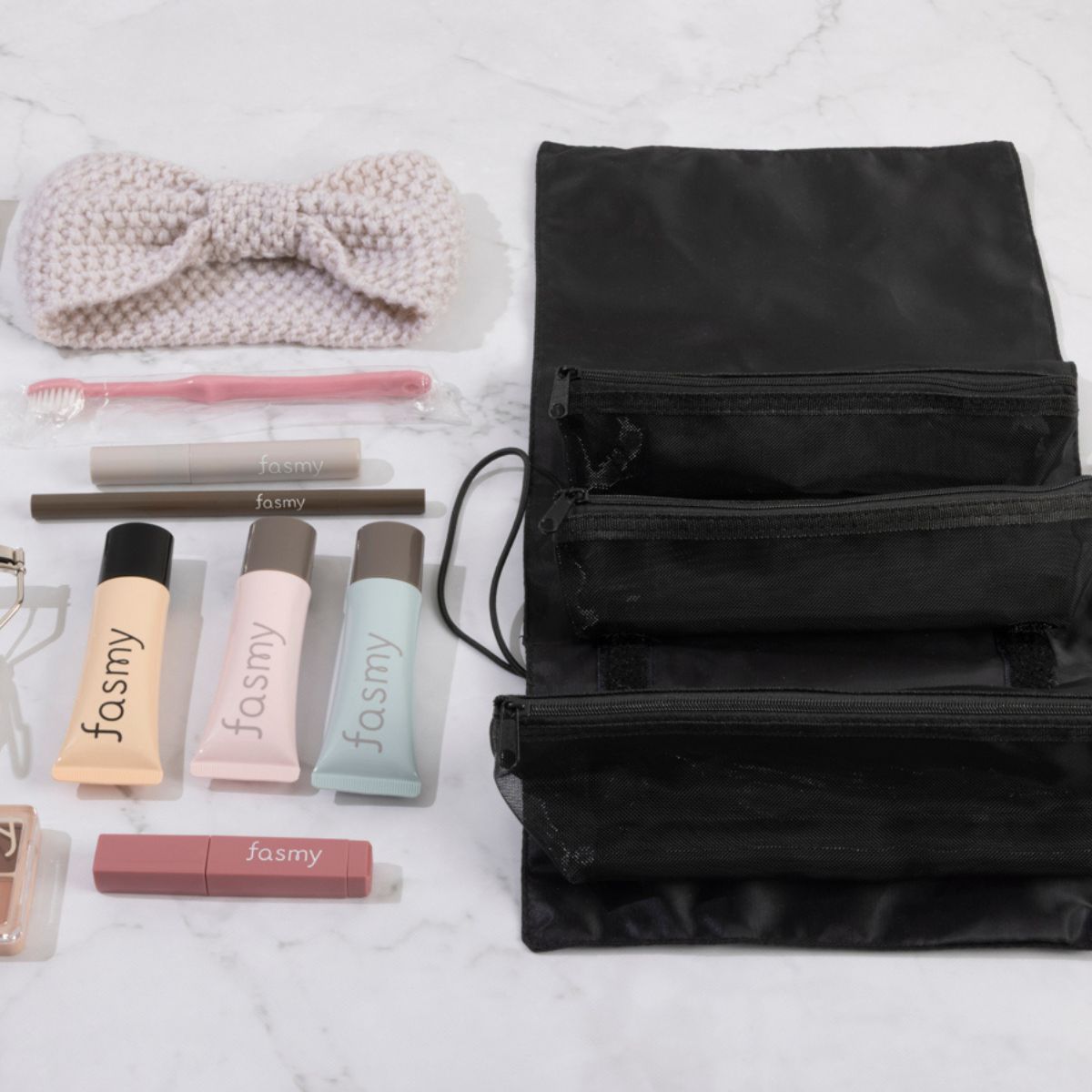 トラベルポーチ Tokinone PB.取り外しポーチ ブラック 063590