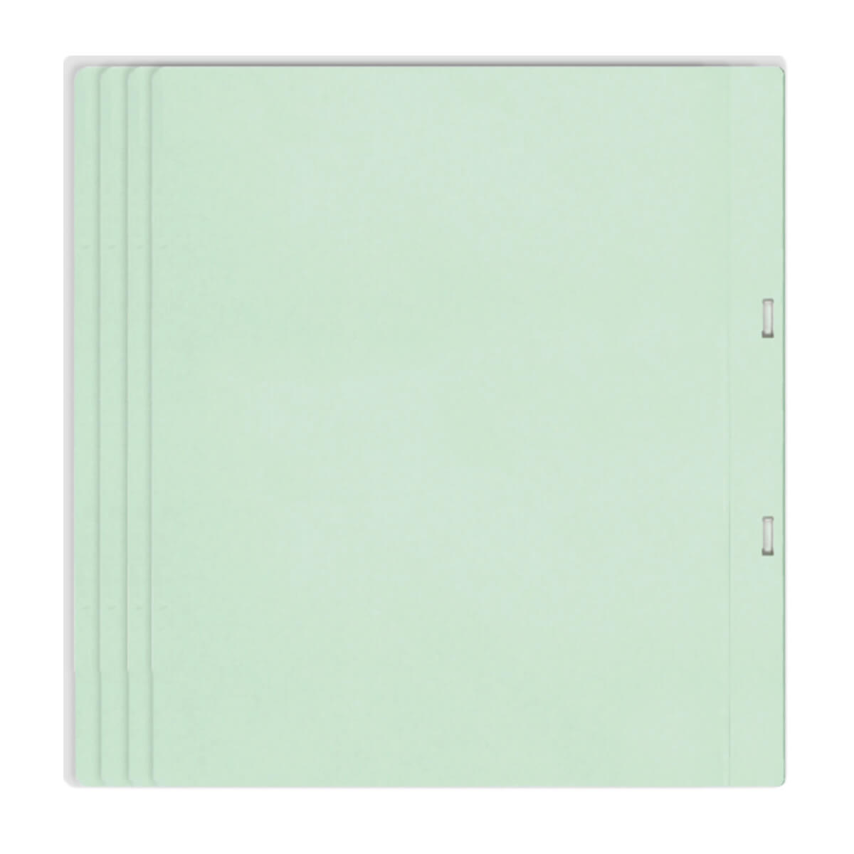 PLUS フラットファイル A4-S 3P ブルー 064087