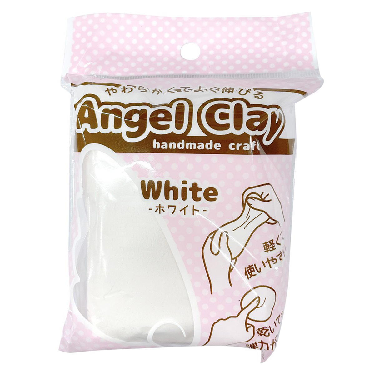 エンジェルクレイ ホワイト 約40g 064095