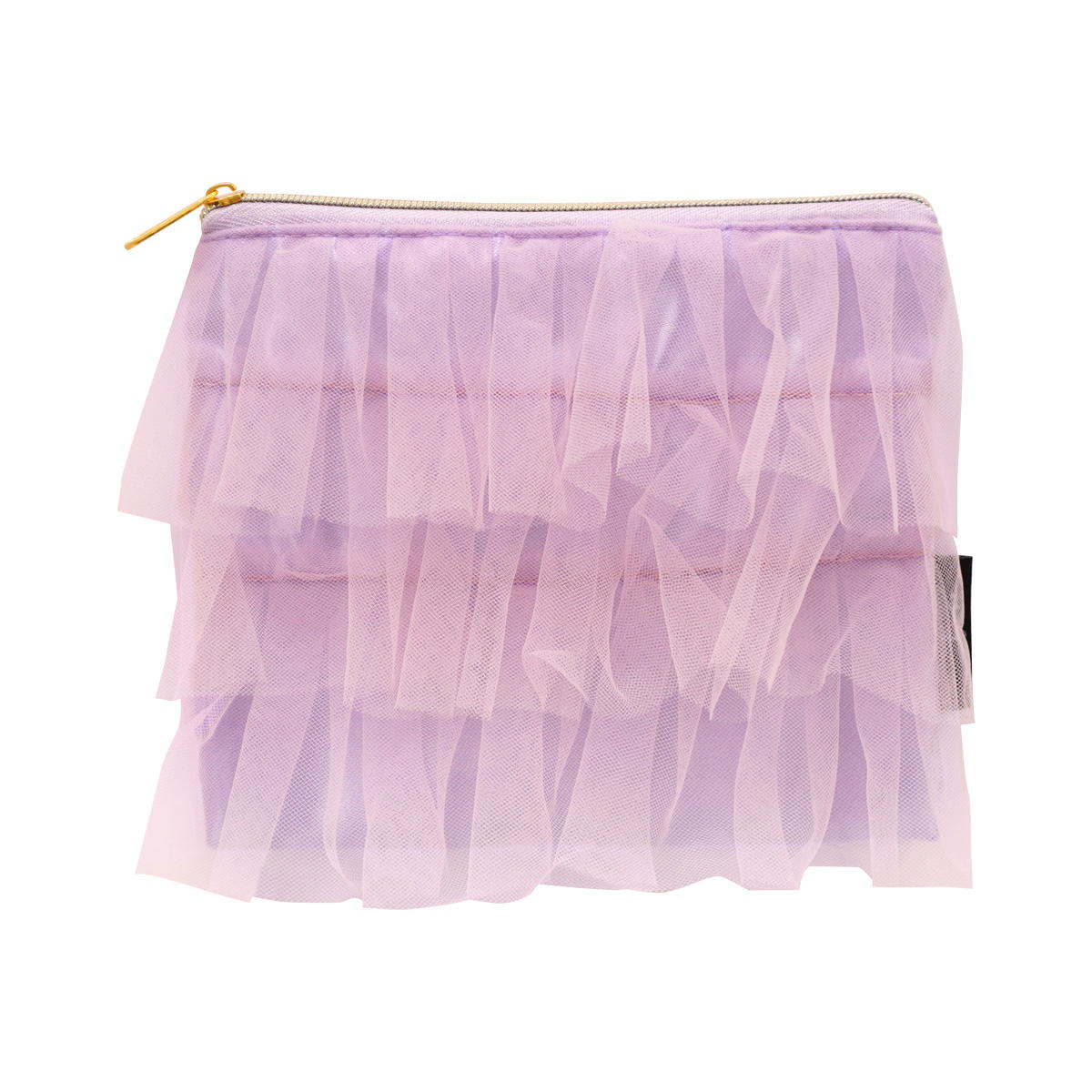 【在庫限り】PB.藤本美貴コラボ チュールフラットポーチパステル 064408