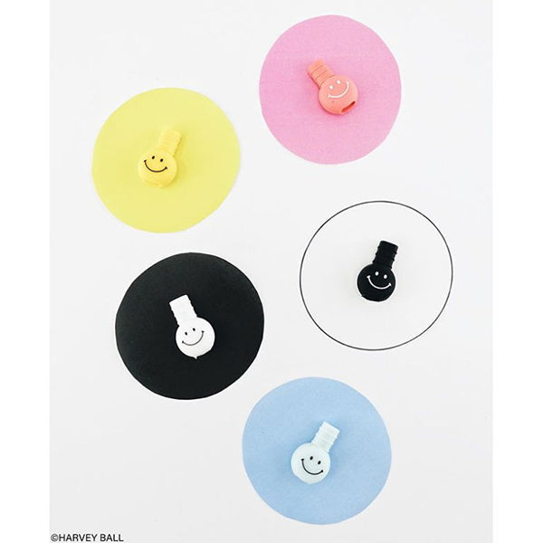 ケーブルカバー Lightningケーブル シリコンカバー スマイル 064516