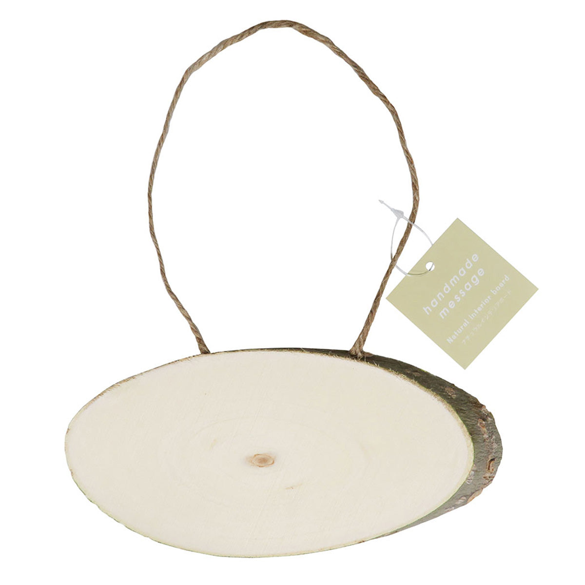 天然ポプラ木製 ナチュラルインテリアボード 約20×H9cm 065481