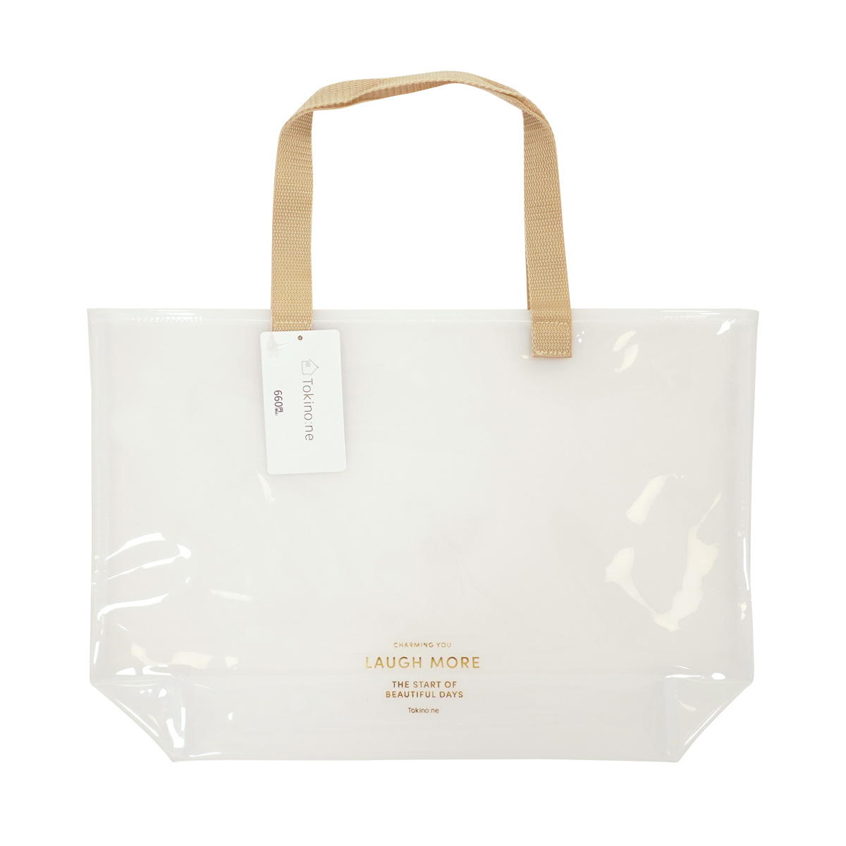 【OUTLET】Tokinone PB.PVCバッグ M ホワイト 065618