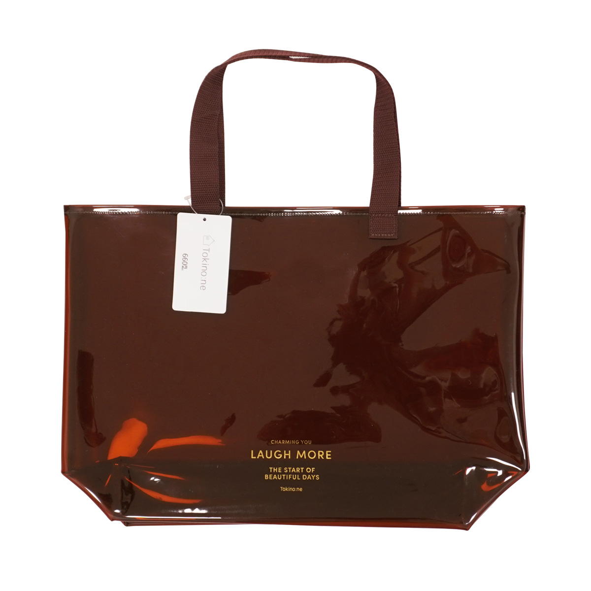 【OUTLET】Tokinone PB.PVCバッグ M ブラウン 065666