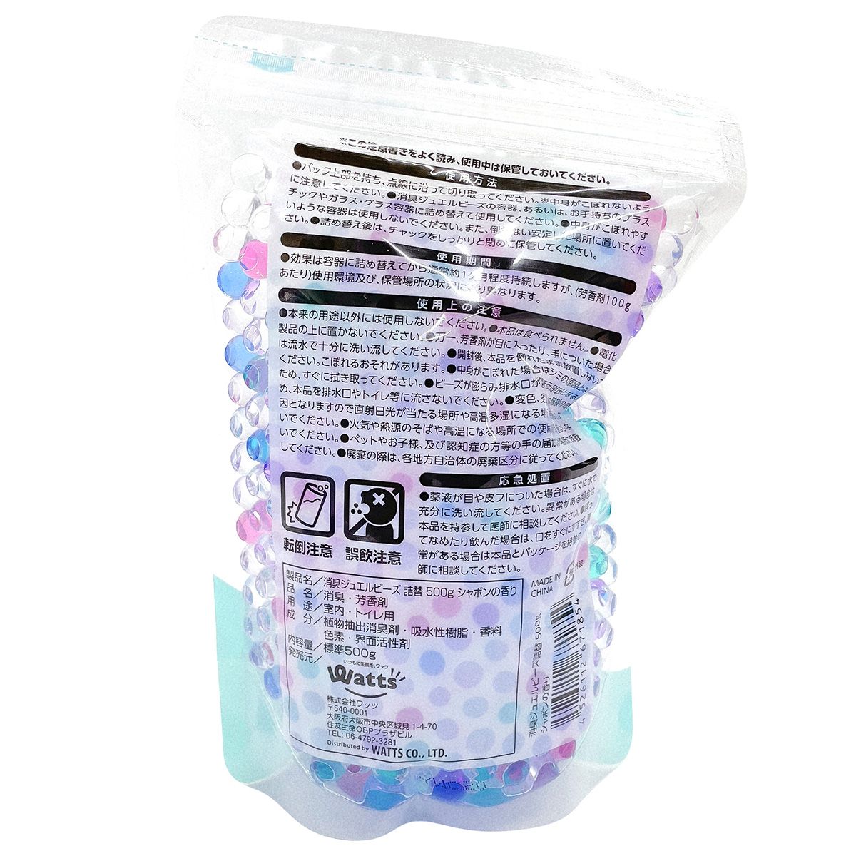 PB.消臭Jビーズ詰替500gシャボン 067185