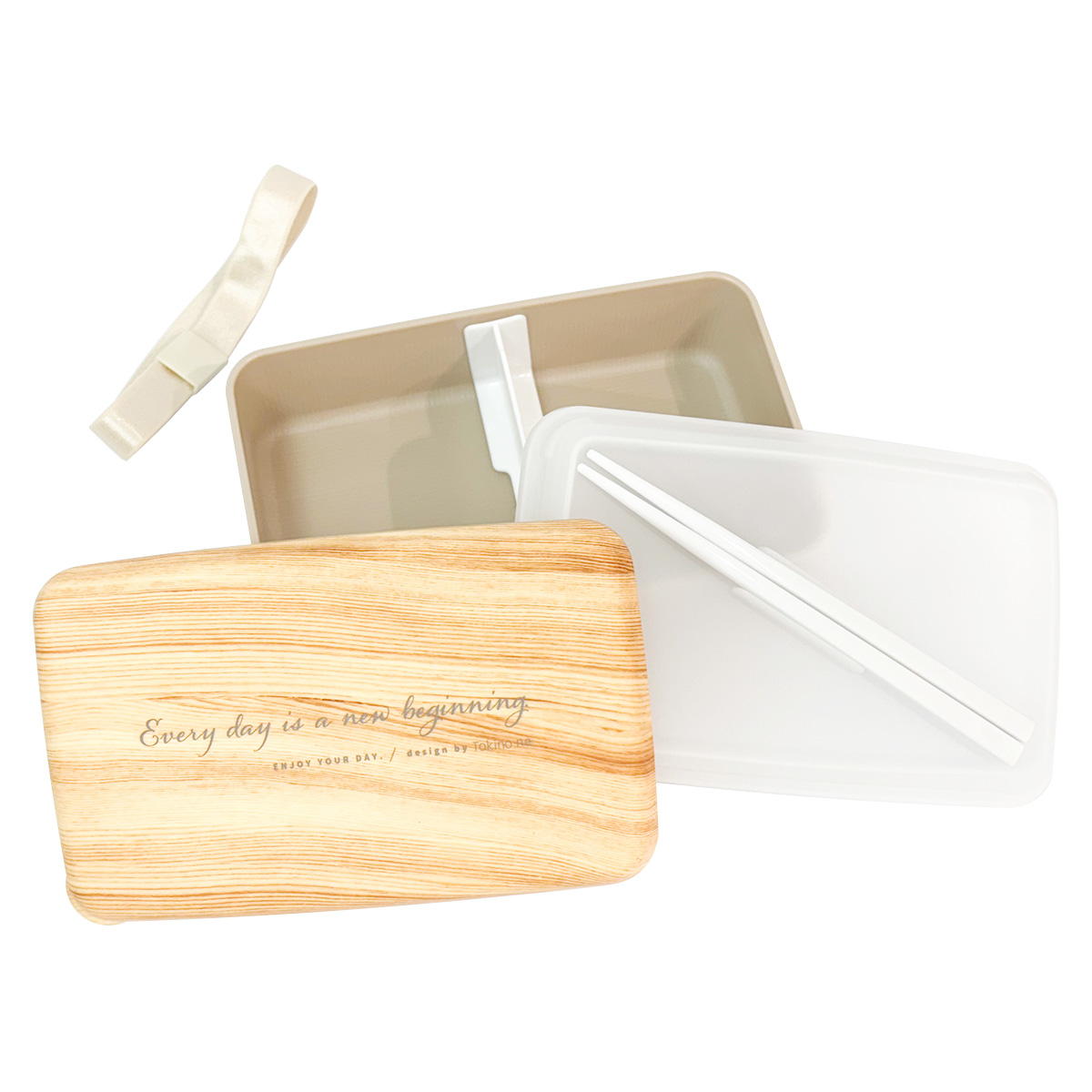 【在庫限り】Tokinone PB.バンブープリントランチBOX LB 068205