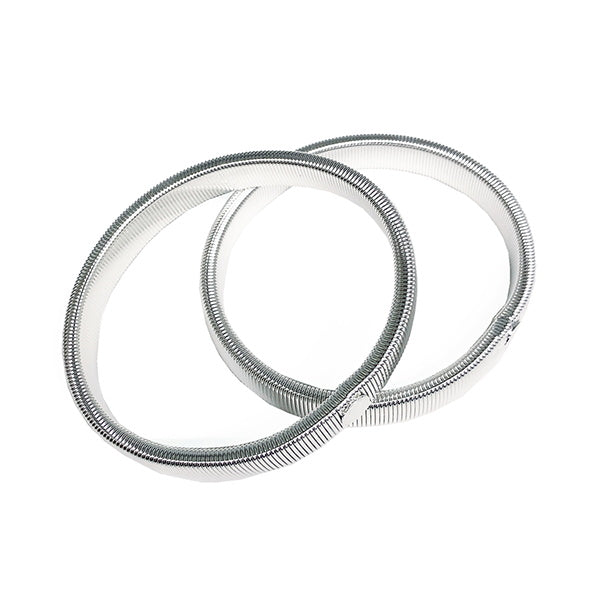 スチールアームバンド 2P シルバー 070078