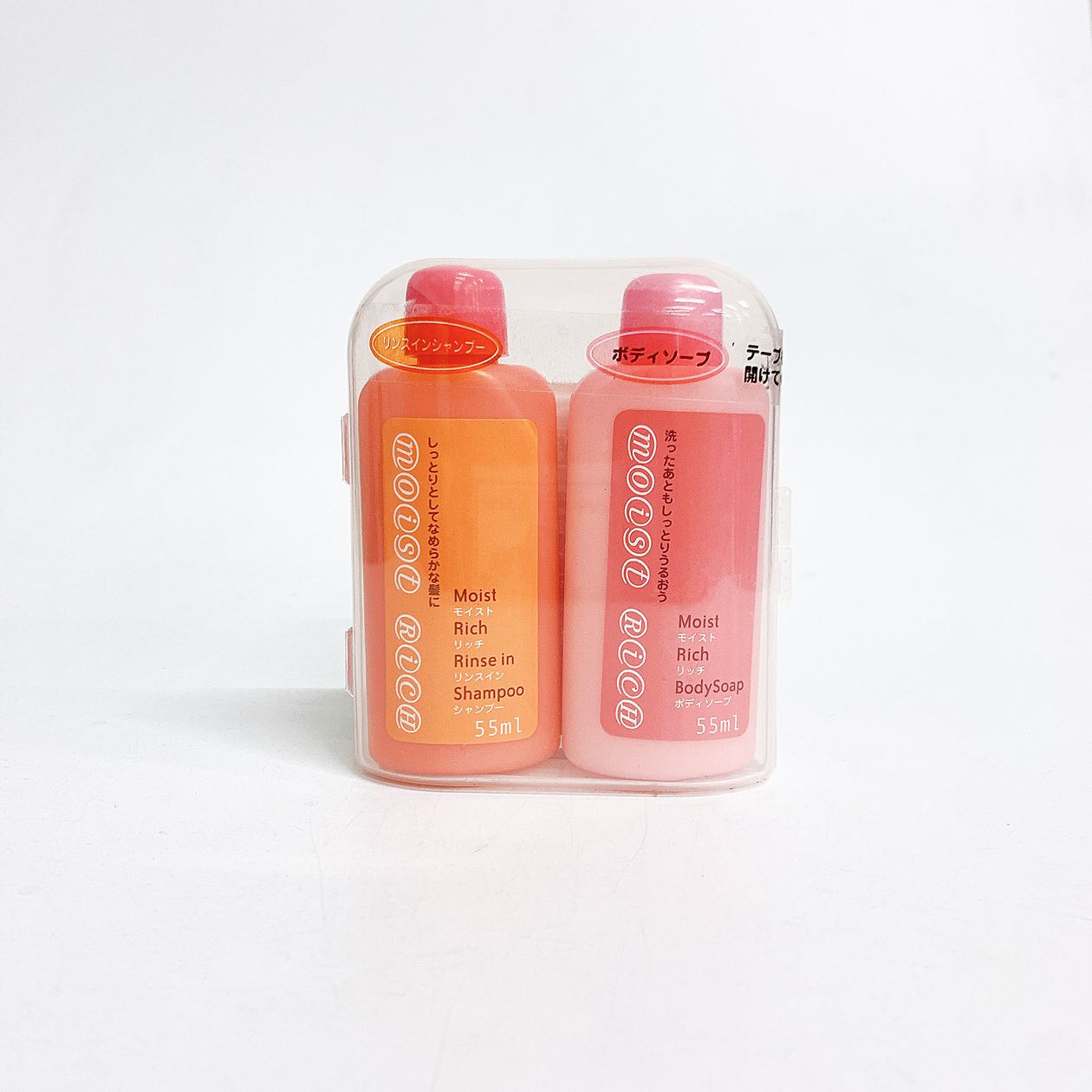 リンスinシャンプー&ボディソープセット各55ml 070569