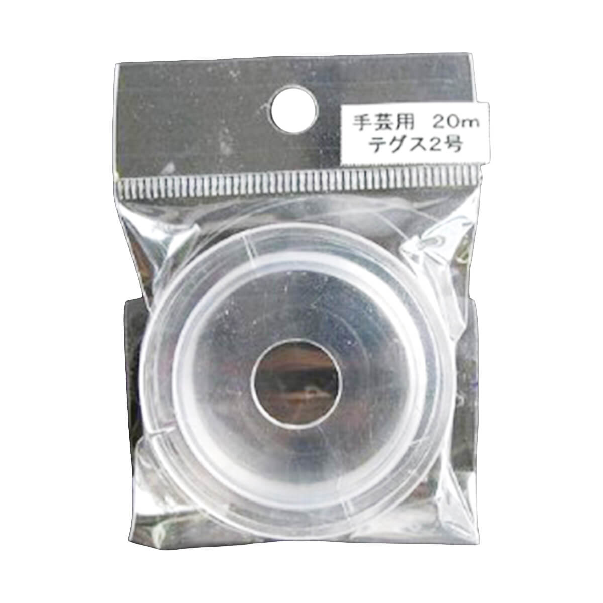 天糸 手芸用テグス 2号 20m巻き 072595