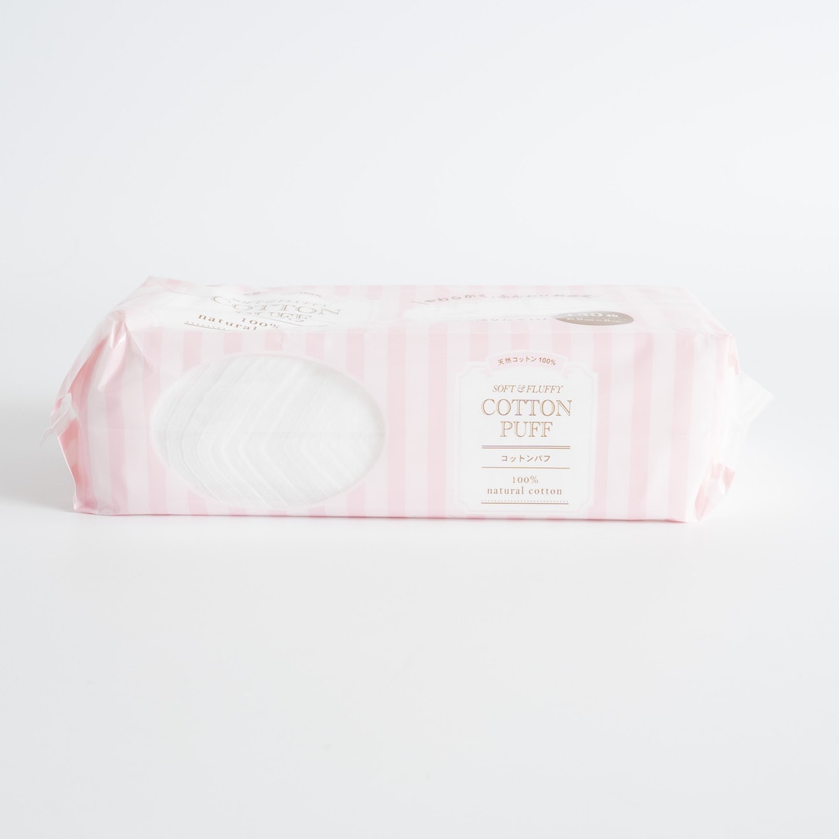 コットンパフ 化粧コットン 130枚 072904