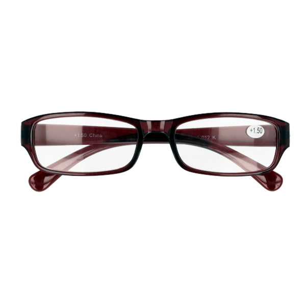 老眼鏡 1.5度 プラスチックフレーム 073565