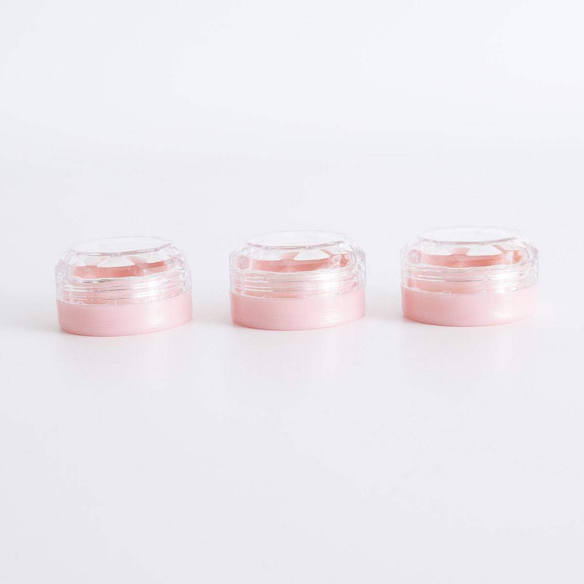 クリームケース ダイヤカットケース浅 3P S 073720