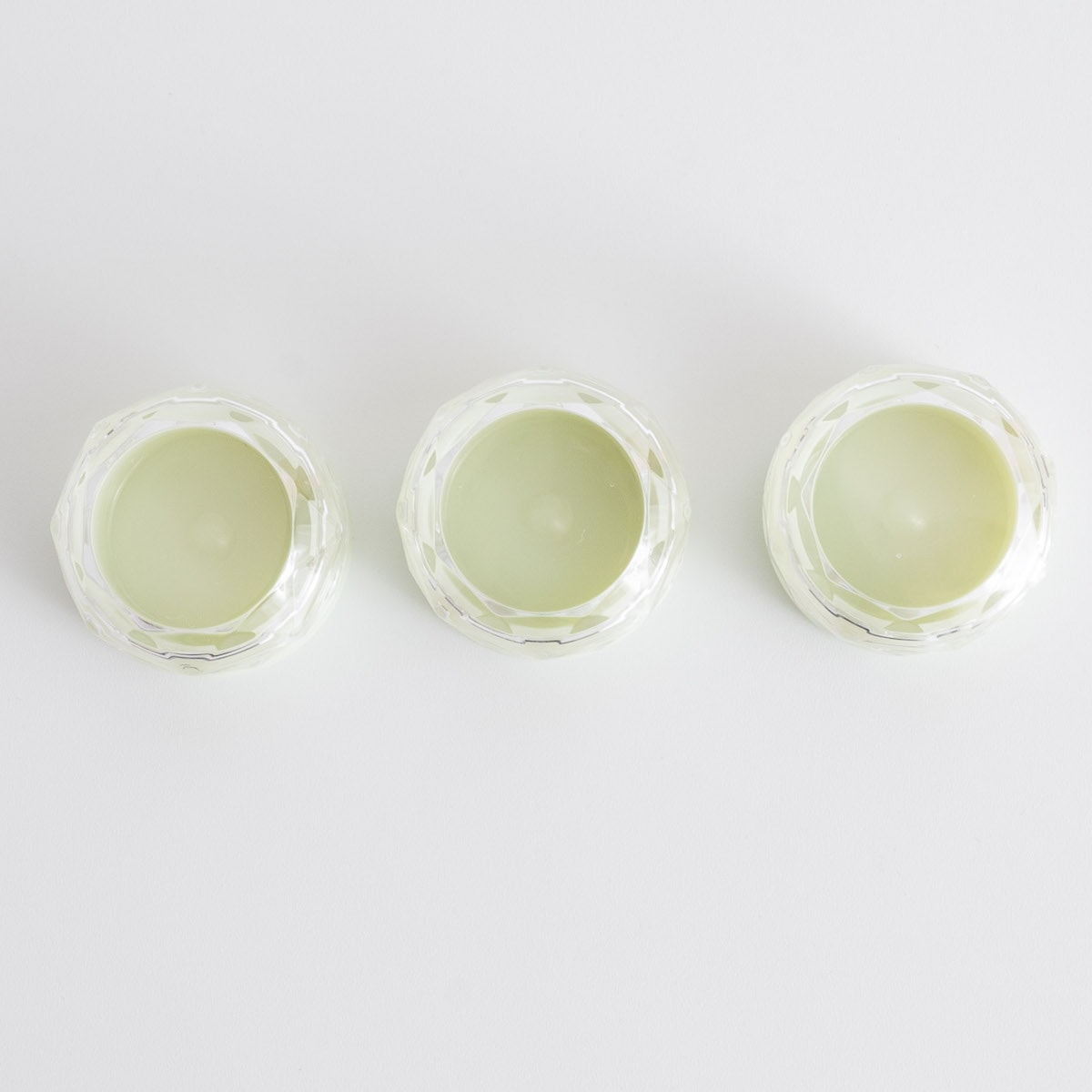 クリームケース ダイヤカットケース浅 3P S 073720