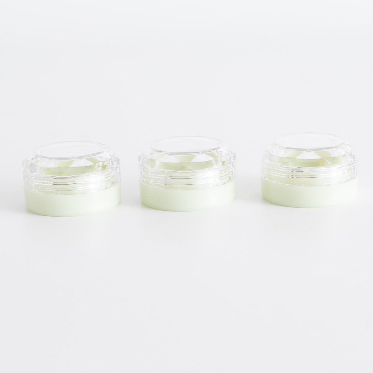 クリームケース ダイヤカットケース浅 3P S 073720