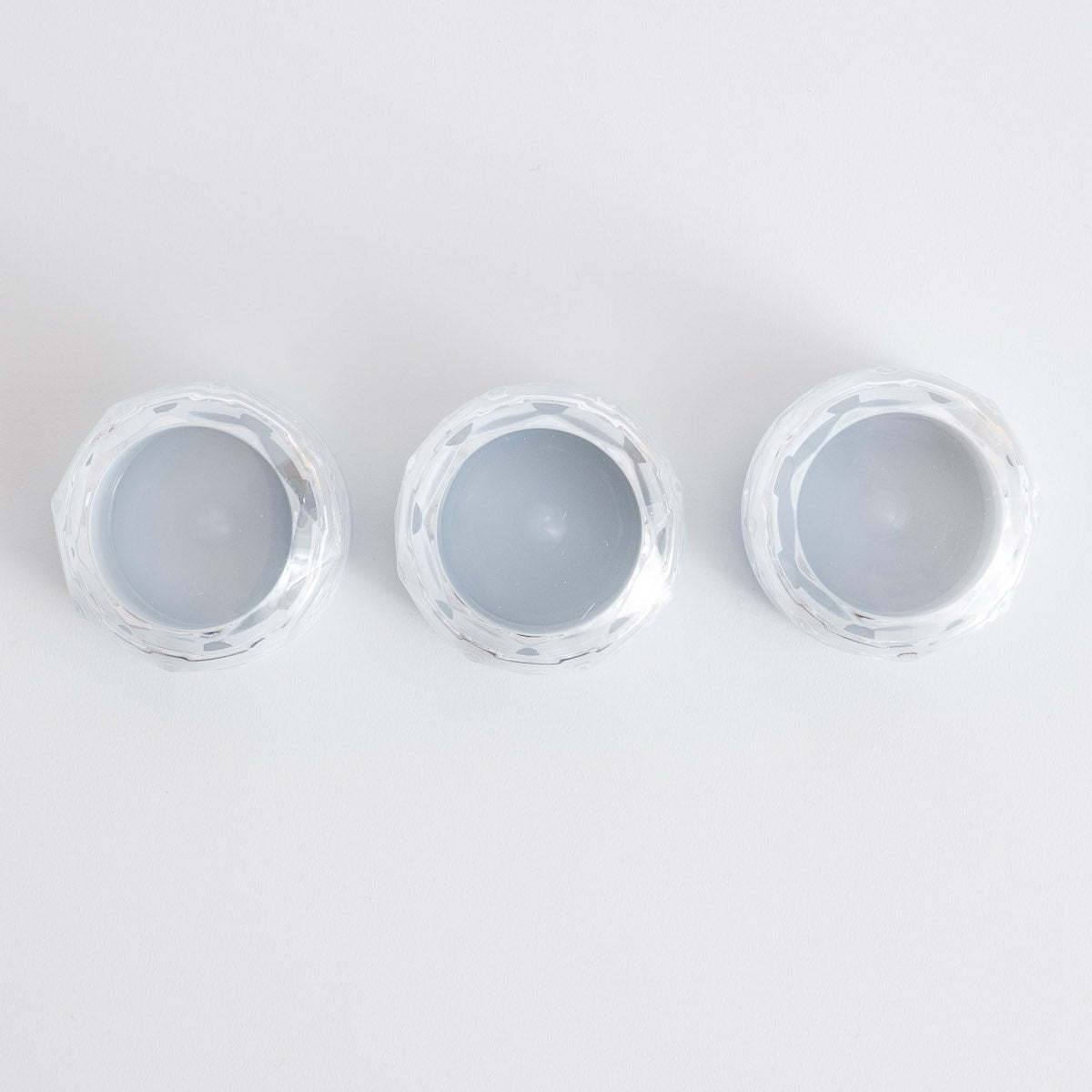 クリームケース ダイヤカットケース浅 3P S 073720