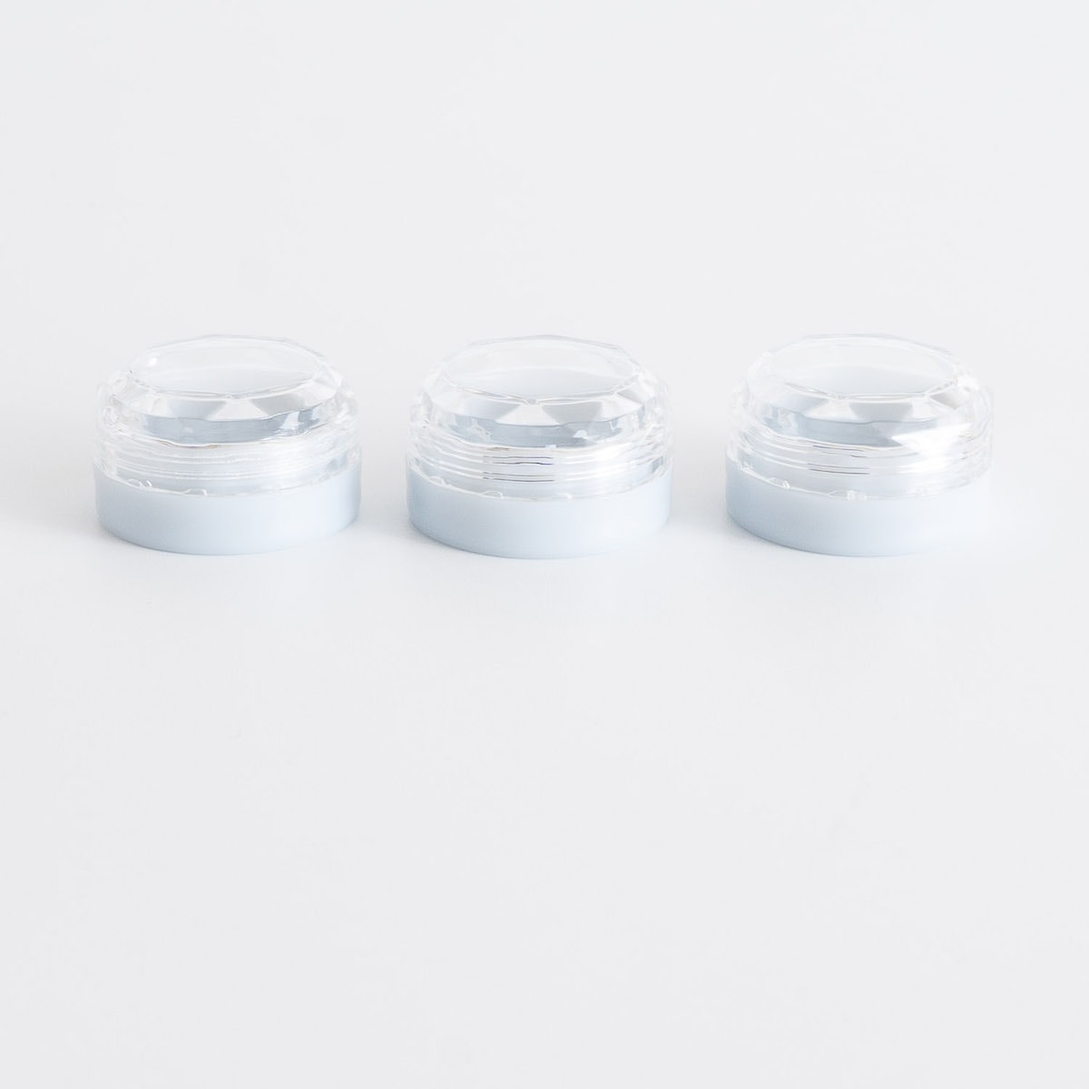 クリームケース ダイヤカットケース浅 3P S 073720