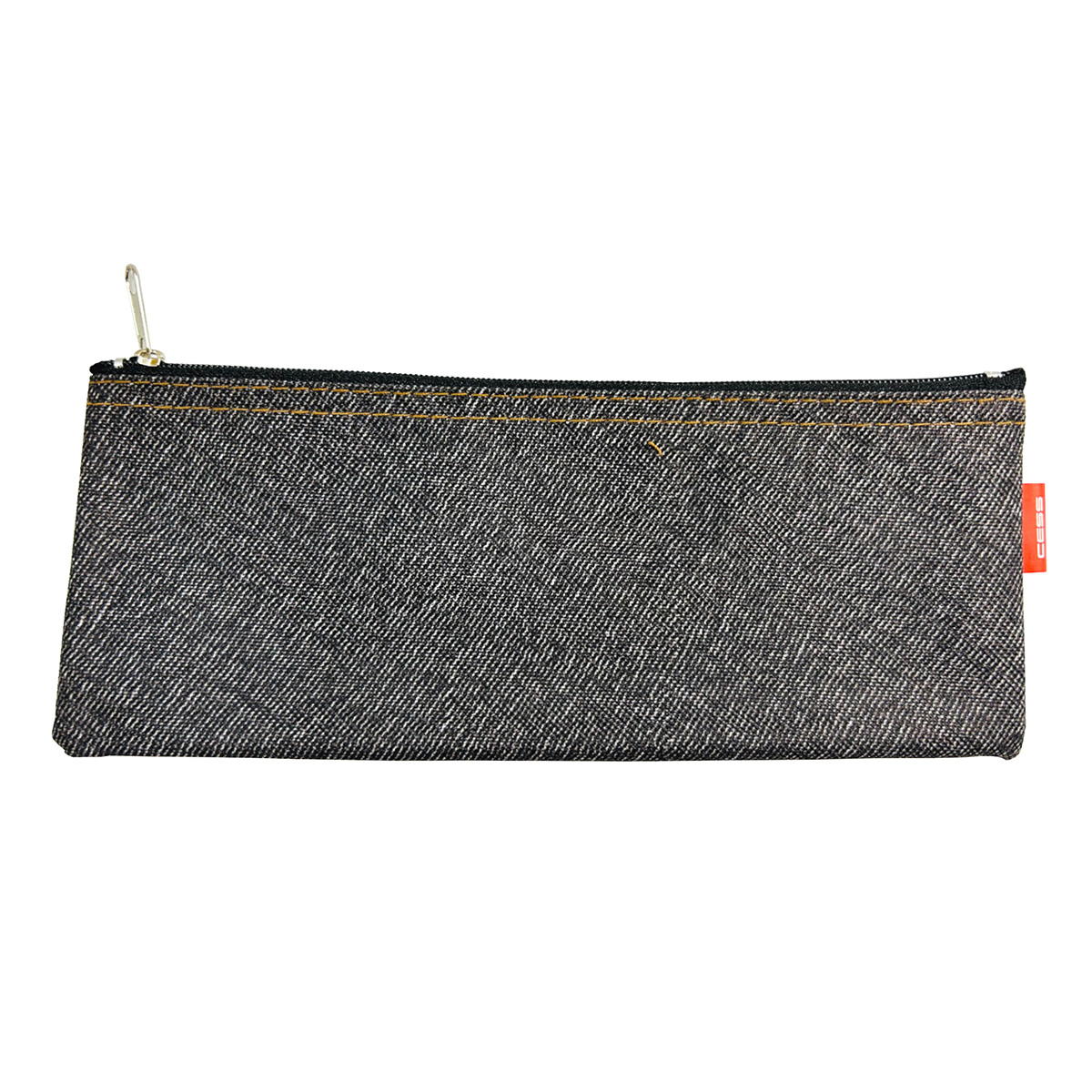 筆箱 筆ばこ デニム調 タブ付ペンケースT-20 075804