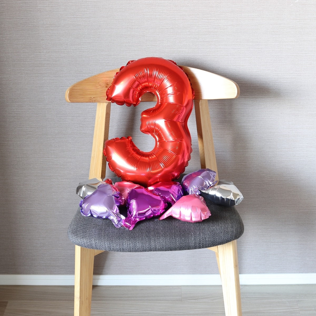 風船 ふうせん ナンバーアルミバルーン 3 075832