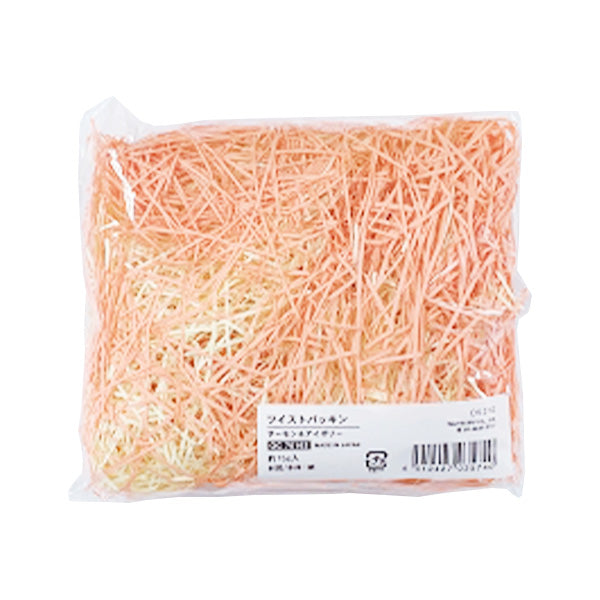 【OUTLET】緩衝材 クッション材 パッキン 2色 サーモン&アイボリー 約15g 076066