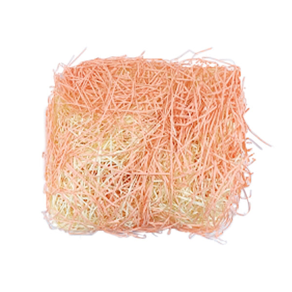 【OUTLET】緩衝材 クッション材 パッキン 2色 サーモン&アイボリー 約15g 076066