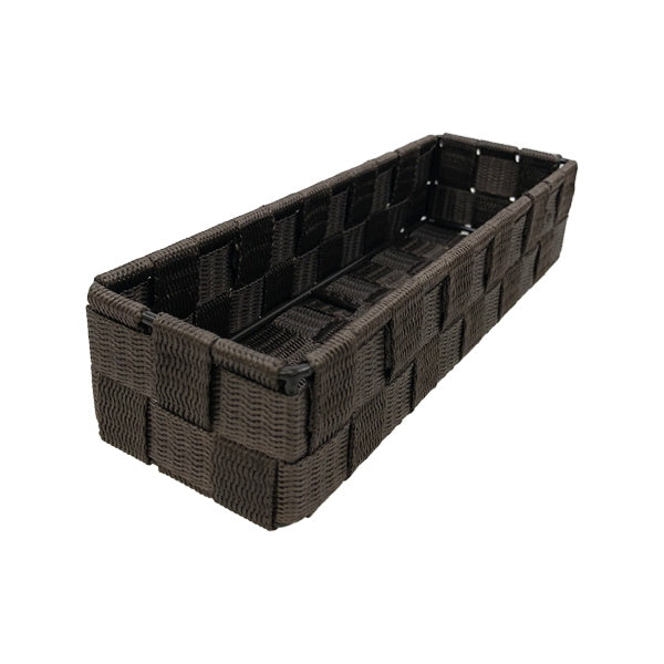 【在庫限り】カトラリー収納 カトラリーボックス カトラリーケース SS ダークブラウン 23x7.5x5cm 076477