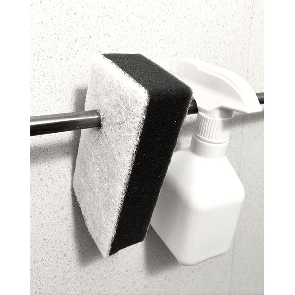 お風呂掃除スポンジ バススポンジ タオルバーにかけられるバススポンジ 076664