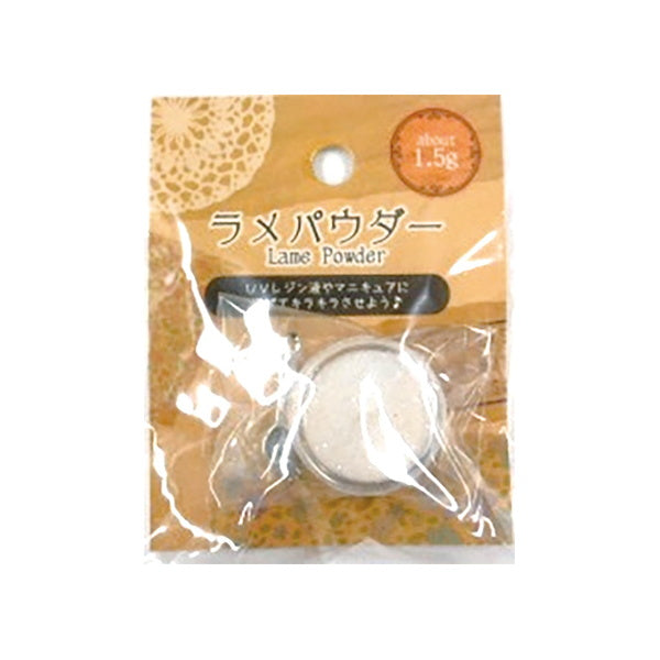【在庫限り】ラメパウダー 1.5g クリア 077640