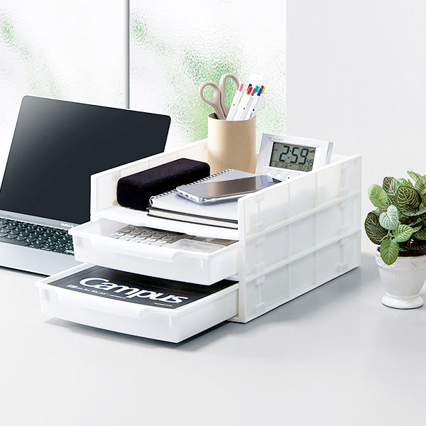 ラック 書類ラック 書類トレー ファイルスタンド PB.A4コンビネーションラック縦型 スタッキング収納 077810