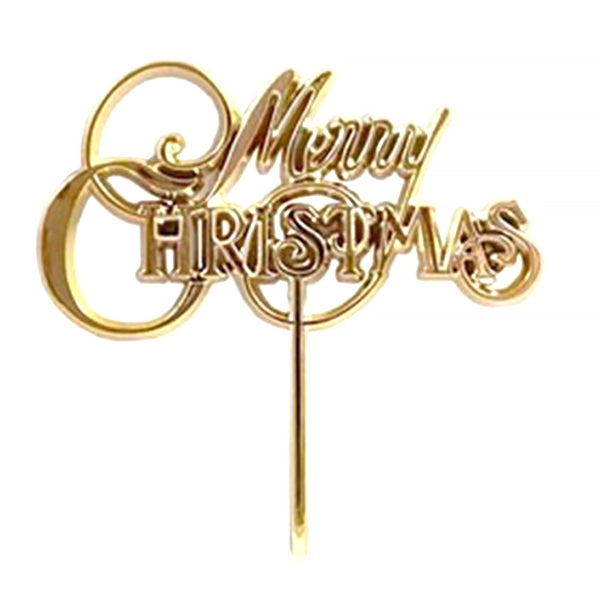 【在庫限り】デコレーションピックメリークリスマス 078329