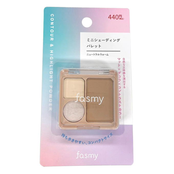 PB.fasmy×コスメヲタちゃんねるサラコラボ ミニシェーディングパレット01 078489