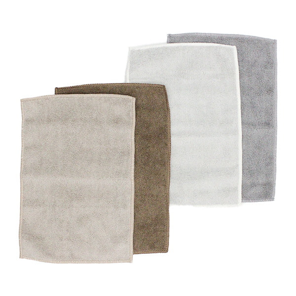 ダスター 台ふきん 布巾 キッチンクロス マイクロファイバークロス2枚入 078998