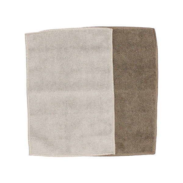 ダスター 台ふきん 布巾 キッチンクロス マイクロファイバークロス2枚入 078998