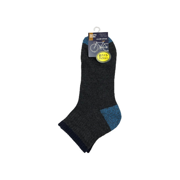 靴下 ソックス メンズ 紳士 男性ミドル丈底パイルソックス 25-27cm 081227