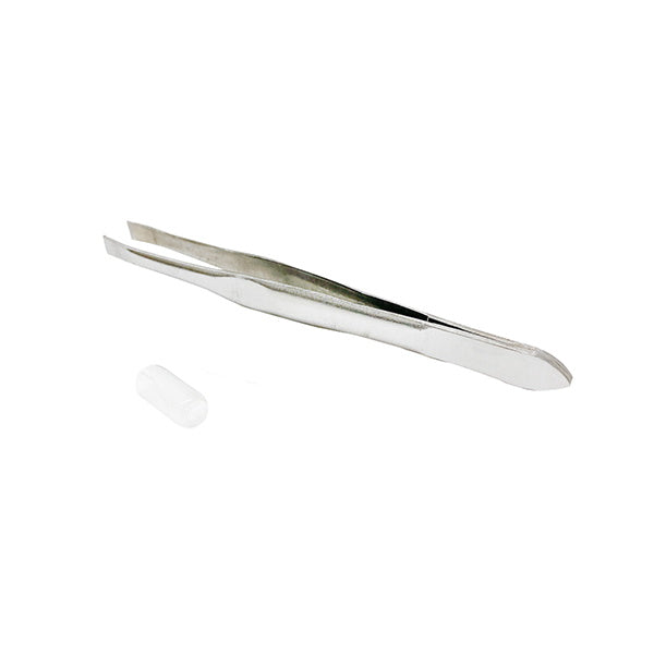 毛抜き ツイーザー ツィーザー ステンレス製 先太 ムダ毛処理 082013