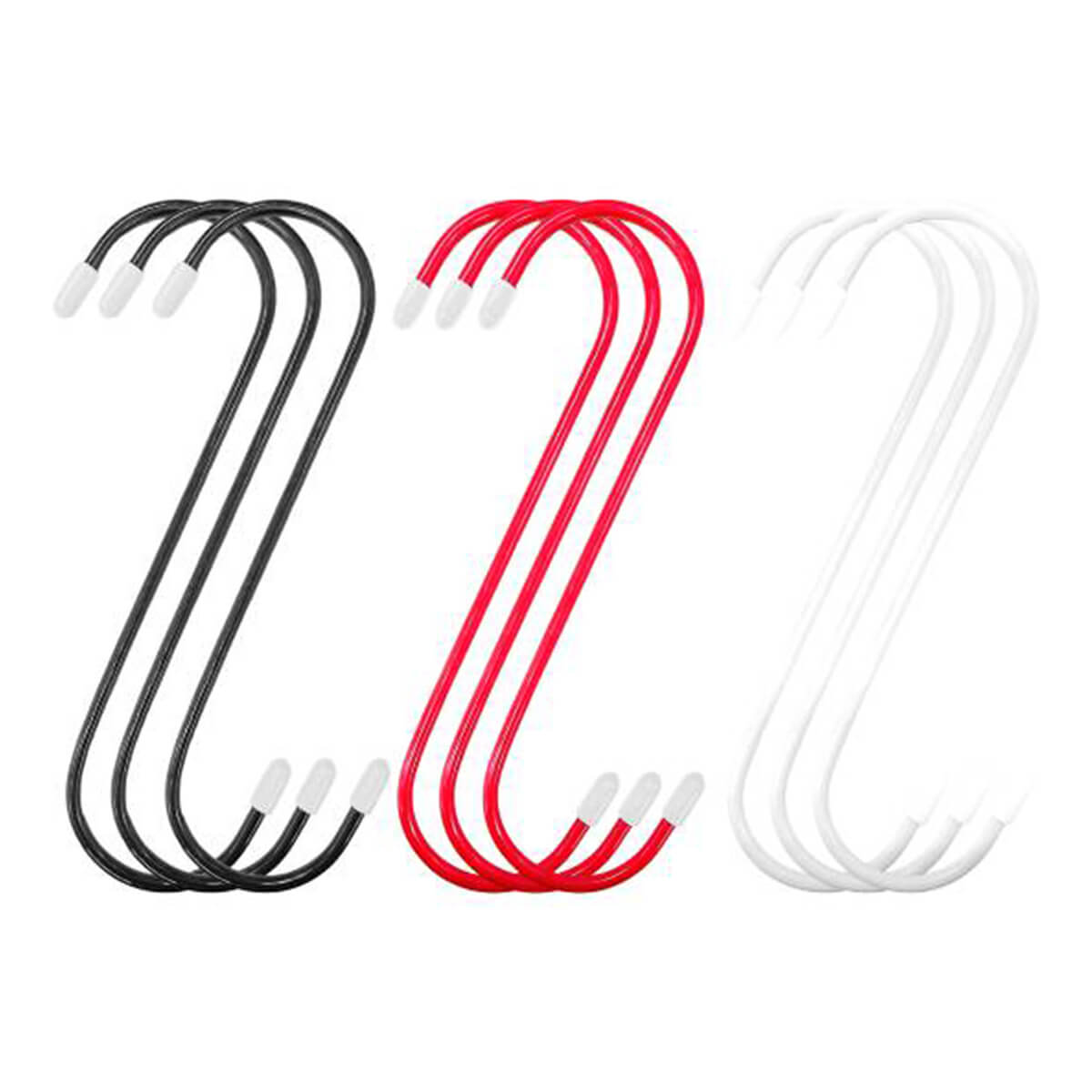 S字フック スチールSかけフック 3P 中 082413