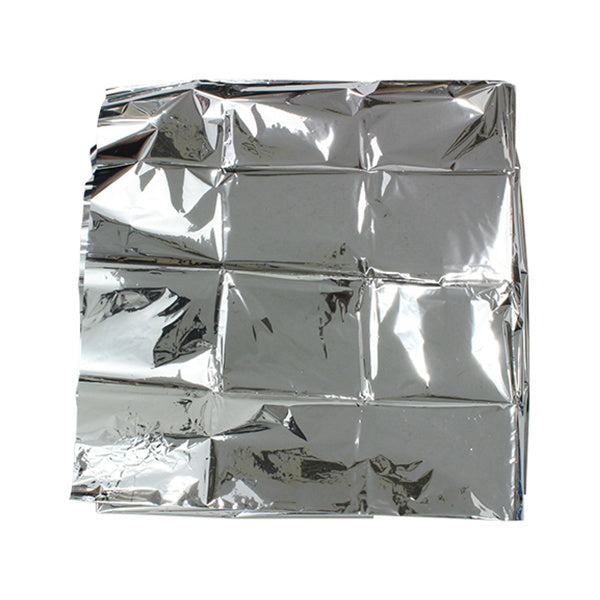 アルミ保温シート 非常用アルミシート アルミ防寒シート アルミ・温熱シート 約213x137cm 084038