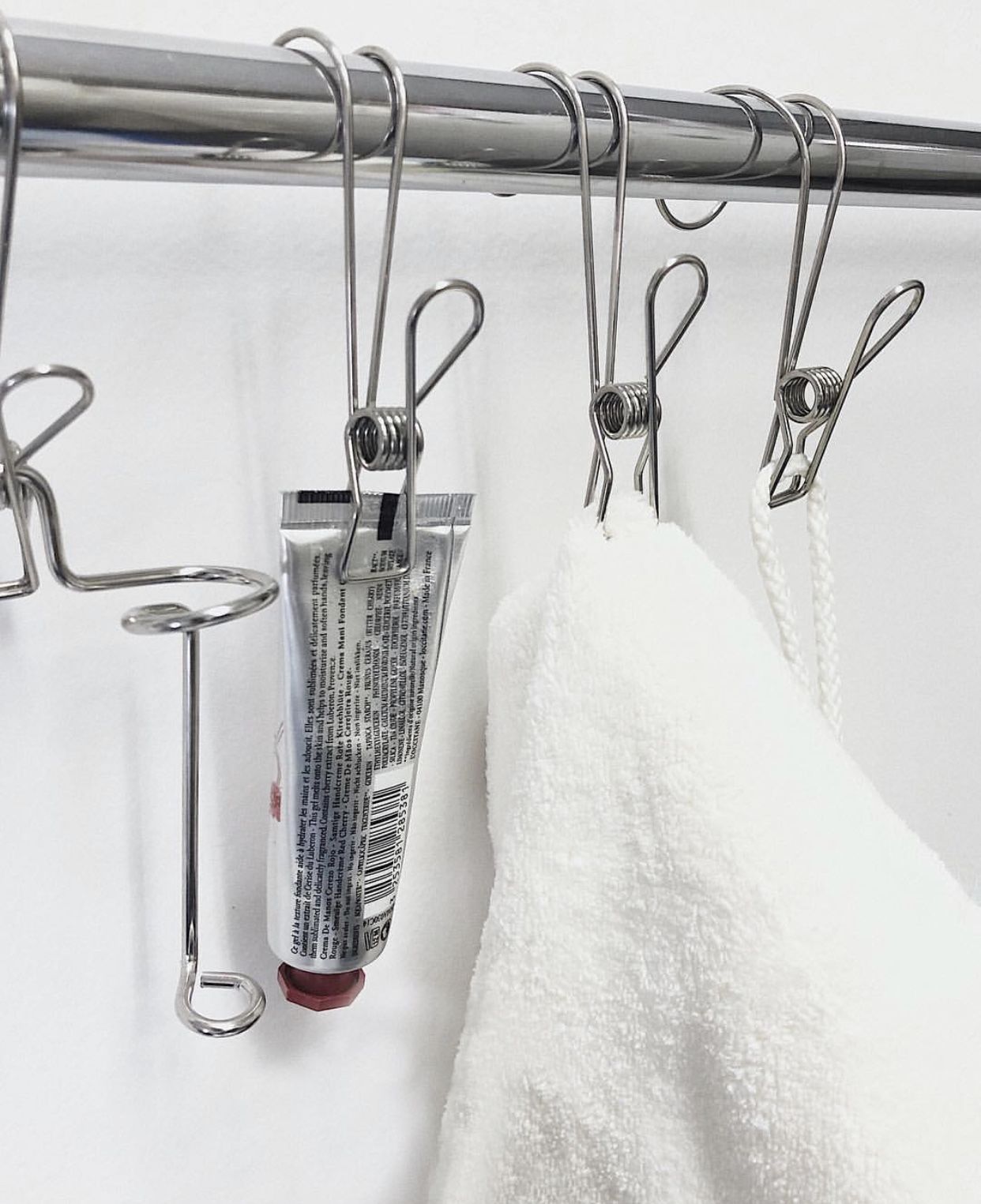 ハンギングピンチ ステンレス ガーランドピンチ ハンギングステンレスピンチ 4P 吊り下げ クリップ 086296