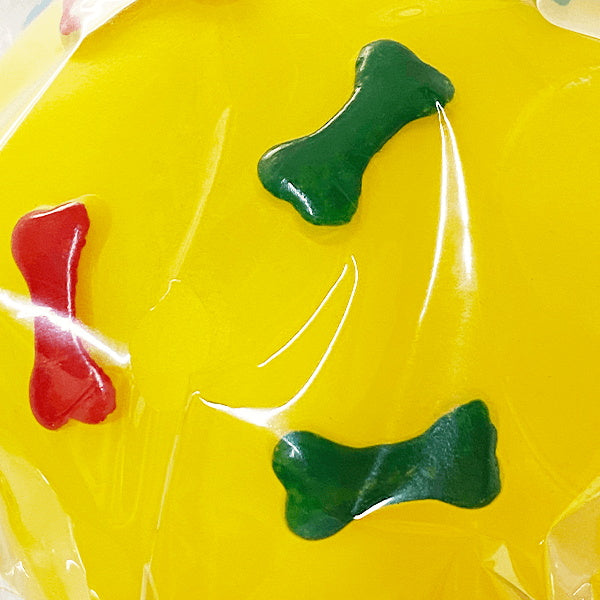 犬猫用おもちゃ ペット用ボール イエロー ボーン 086726